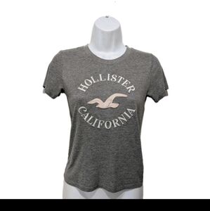 Hollister Fitted Babydoll Tee T Shirt XXS 2XS 90s Y2K Grunge #7200
